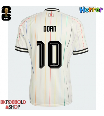 Japan Ritsu Doan #10 Udebanetrøje VM 2026 Kort ærmer